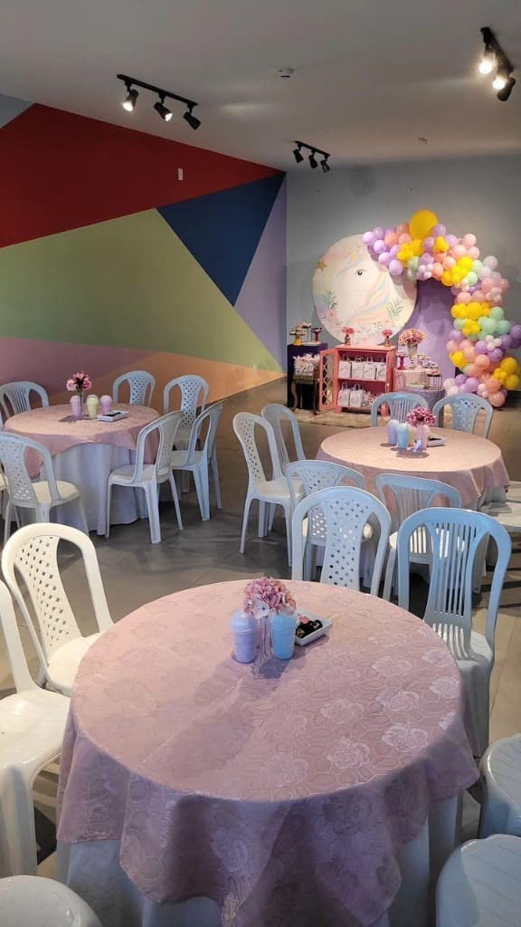 Espaço e Salão de Festas Decorado no Pimentinha Park Jequié